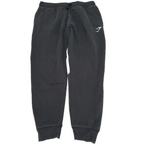 Gymshark Black Essential Oversized Jogger Sweatpants Men Large L Gym Workout